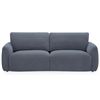 Image 2 : BNIB - Moe's - Callie Sofa (91 In) Slate Blue - MSRP $2,299 - KQ-1049-26-CAN - 91" W x 39.4" D x 35.