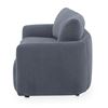 Image 3 : BNIB - Moe's - Callie Sofa (91 In) Slate Blue - MSRP $2,299 - KQ-1049-26-CAN - 91" W x 39.4" D x 35.