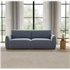 Image 4 : BNIB - Moe's - Callie Sofa (91 In) Slate Blue - MSRP $2,299 - KQ-1049-26-CAN - 91" W x 39.4" D x 35.