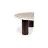 Image 2 : BNIB - Moe's - Landon Coffee Table - Beige Travertine - MSRP $1,999.00 - BZ-1153-34-0 - 42" W x 42" 