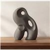 Image 5 : BNIB - Moe's - Dara Ecomix Sculpture - Charcoal - MSRP $201.00 - DD-1055-07 - 12.5" W x 5" D x 18" H