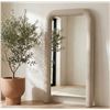 Image 2 : BNIB - Moe's - Ellison Mirror, Beige - $1,549.00 - EW-1036-34 - 40"W x 3.5"D x 72"H