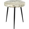 Image 2 : BNIB - Moe's - Brinley Marble Accent Table - $389.00 - IK-1008-21 - 18.0” W x 18.0[x=#8221/