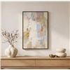 Image 4 : BNIB - Moe's - Lumen Framed Painting - $329.00 - JQ-1068-37 - 32"W x 1.75"D x 48"H