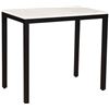 Image 2 : BNIB - Moe's - Parson Mini Desk, White Marble - $769.00 - KY-1025-02-0 - 34"W x 20"D x 30"H