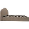 Image 3 : BNIB - Moe's - Maggie Storage Bed (Queen), Taupe - $2,549.00 - RN-1163-39-0 - 72.24"W x 87.60"D x 45