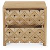 Image 4 : BNIB - Moe's - Fulton Nightstand, Natural - $1,324.00 - PZ-1010-24 - 26"W x 18"D x 24"H