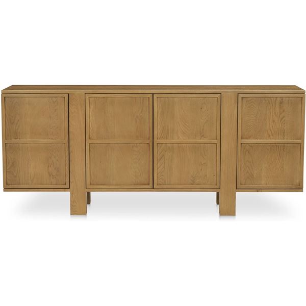 BNIB - Moe's - Henley Sideboard, Brown - $3,699.00 - RP-1063-03 - 74"W x 17"D x 31"H