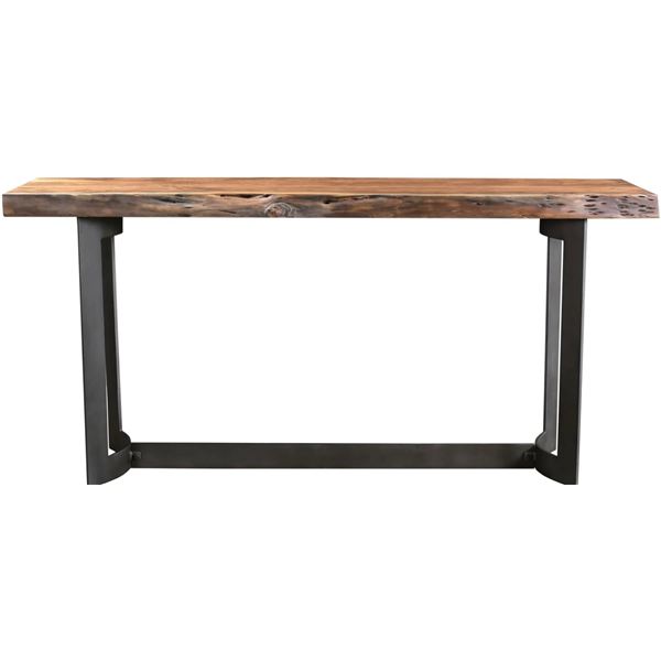 BNIB - Moe's - Bent Console Table, Smoked - $1,749.00 - VE-1041-03-0 - 68"W x 16"D x 32"H