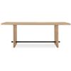 Image 3 : BNIB - Moe's - Madison Console Table (Natural) - $1,999.00 - VL-1109-24 - 86" W x 20" D x 33.07" H