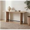 Image 6 : BNIB - Moe's - Madison Console Table (Natural) - $1,999.00 - VL-1109-24 - 86" W x 20" D x 33.07" H