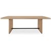 Image 4 : BNIB - Moe's - Madison Dining Table (Natural) - $2,949.00 - VL-1107-24-0 - 82" W x 42" D x 30" H