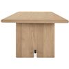 Image 5 : BNIB - Moe's - Madison Dining Table (Natural) - $2,949.00 - VL-1107-24-0 - 82" W x 42" D x 30" H