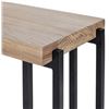 Image 2 : BNIB - Moe's - Mila C-Shape Side Table - $469 MSRP - YC-1005-24 - 16.5" W x 10" D x 23.5" H