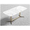Image 2 : BNIB - Rove Concepts - 5pc Elaine Brass 56" Table Bases (base only)