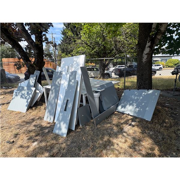 Assorted furniture parts and tables