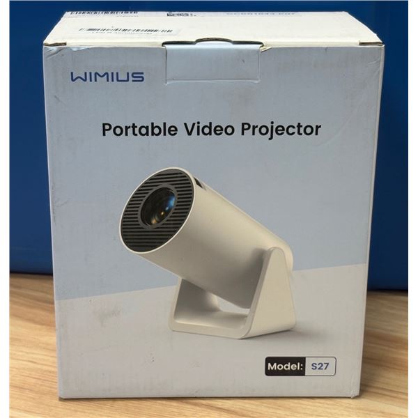 WIMIUS S27 Wi-Fi Portable Video Projector