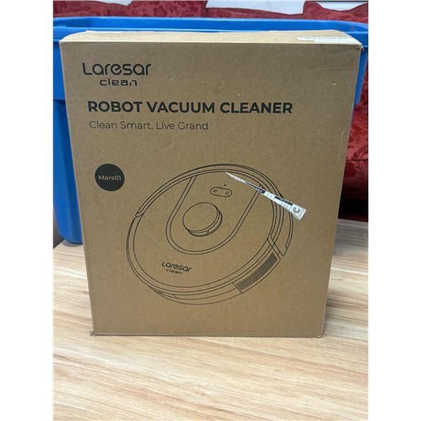 New Smart Laresar clean Mars01 Robot Vacuum Cleaner -Retail Price : $270.0 CAD