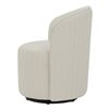 Image 3 : BNIB - Moe's - Sylvie Outdoor Swivel Dining Chair Cream - MSRP $1,899 - AZ-1001-05 - 25.5" W x 25.5"