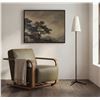 Image 3 : BNIB - Moe's - Mathis Floor Lamp Black - MSRP $579 - EL-1000-02 - 18.25" W x 18.25" D x 63" H