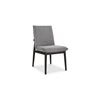 Image 4 : BNIB - Moe's - Charlie Dining Chair Set of 2 Dark Grey - MSRP $989 - EQ-1023-25 - 20.25" W x 24.25" 