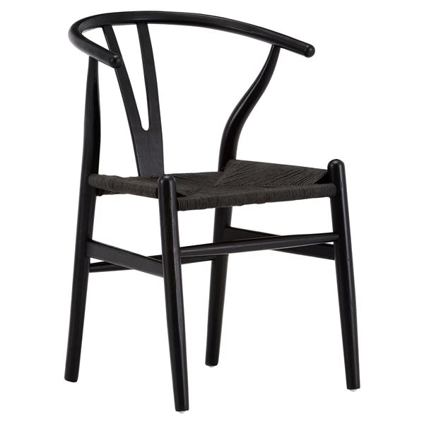 BNIB - Moe's - Ventana Dining Chair Single Black - MSRP $430 - FG-1015-02-1 - 19.5" W x 16.5" D x 31
