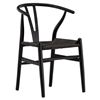 Image 1 : BNIB - Moe's - Ventana Dining Chair Single Black - MSRP $430 - FG-1015-02-1 - 19.5" W x 16.5" D x 31