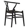 Image 3 : BNIB - Moe's - Ventana Dining Chair Single Black - MSRP $430 - FG-1015-02-1 - 19.5" W x 16.5" D x 31