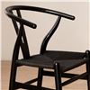 Image 5 : BNIB - Moe's - Ventana Dining Chair Single Black - MSRP $430 - FG-1015-02-1 - 19.5" W x 16.5" D x 31