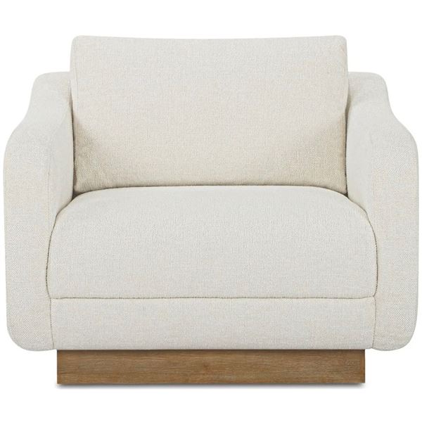 BNIB - Moe's - Keane Lounge Chair Cream - MSRP $1999 - FO-1046-05 - 38" W x 39.5" D x 31.25" H