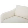 Image 4 : BNIB - Moe's - Keane Lounge Chair Cream - MSRP $1999 - FO-1046-05 - 38" W x 39.5" D x 31.25" H