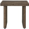 Image 1 : BNIB - Moe's - Monterey End Table Aged Brown - MSRP $499 - FR-1026-29 - 21.5" W x 21.5" D x 20" H