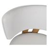 Image 4 : BNIB - Moe's - Morel Counter Stool Cream - MSRP $739 - GO-1024-05 - 21.25" W x 22.04" D x 35.43" H