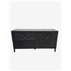 Image 1 : BNIB - Moe's - Misaki 4 Drawer Dresser Black - - MSRP $1,188 - GZ-1163-02 - 63”W x 18[x=#82
