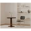 Image 2 : BNIB - Moe's - Moma Dining Chair Set of 2 Black Leather - MSRP $2099 - QN-1033-02 - 19.5" W x 24" D 