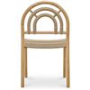 Image 3 : BNIB - Moe's - Avery Single Dining Chair Natural - MSRP $725 - QO-1001-24-1 - 20" W x 21.5" D x 34.7