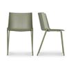 Image 1 : BNIB - Moe's - Silla Outdoor Dining Chair Set of 2 Sage Green - MSRP $329 - QX-1010-16