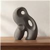 Image 2 : BNIB - Moe's - Dara Sculpture Charcoal - MSRP $159 - DD-1055-07 - 12.5" W x 5" D x 18" H