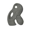 Image 4 : BNIB - Moe's - Dara Sculpture Charcoal - MSRP $159 - DD-1055-07 - 12.5" W x 5" D x 18" H