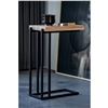 Image 2 : BNIB - Moe's - Mila C-Shape Side Table Natural - MSRP $469 - YC-1005-24 - 16.5" W x 10" D x 23.5" H