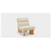 Image 1 : BNIB - Sundays - Frame Lounge Chair Oak, Shearling - MSRP $1,990 - 27"W x 33"D x 31"H