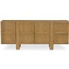 Image 1 : BNIB - Moe's - Henley Sideboard Brown - MSRP $3,699 - RP-1063-03 - 74" W x 17" D x 31" H