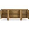 Image 4 : BNIB - Moe's - Henley Sideboard Brown - MSRP $3,699 - RP-1063-03 - 74" W x 17" D x 31" H