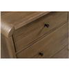 Image 5 : BNIB - Moe's - Riley 7 Drawer Dresser Oak - MSRP $4999 - RP-1066-03 - 70" W x 19" D x 34" H