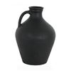 Image 1 : BNIB - Moe's - Lyra Vase Black - MSRP $139 - GK-1137-02 - 9.5" W x 9.5" D x 13" H