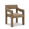 Image 2 : BNIB - Moe's - Elise Dining Chair Ochre - MSRP $699 - YM-1027-20 - 22.8" W x 22.2" D x 31.9" H