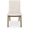 Image 3 : BNIB - Moe's - Demi Dining Chair Cream Set of 2 - MSRP $1149 - GO-1028-18 - 19.7" W x 24" D x 34" H