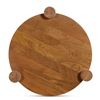 Image 4 : BNIB - Moe's - Olsen Accent Table Vintage Brown - MSRP $659 - JD-1087-03 - 21" W x 22.5" D x 21" H