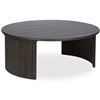 Image 1 : BNIB - Moe's - Penny Coffee Table (Large) Dark Brown - MSRP $1349 - QO-1012-20 - 39" W x 39" D x 15.