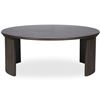 Image 2 : BNIB - Moe's - Penny Coffee Table (Large) Dark Brown - MSRP $1349 - QO-1012-20 - 39" W x 39" D x 15.
